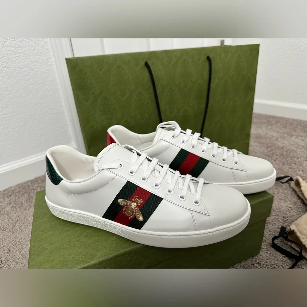 Gucci Men's Ace Sneakers - Picture 2 of 8